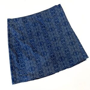 Ripskirt Hawaii Skirt Womens Large Blue Batik Print Quick Dry Travel Outdoor
